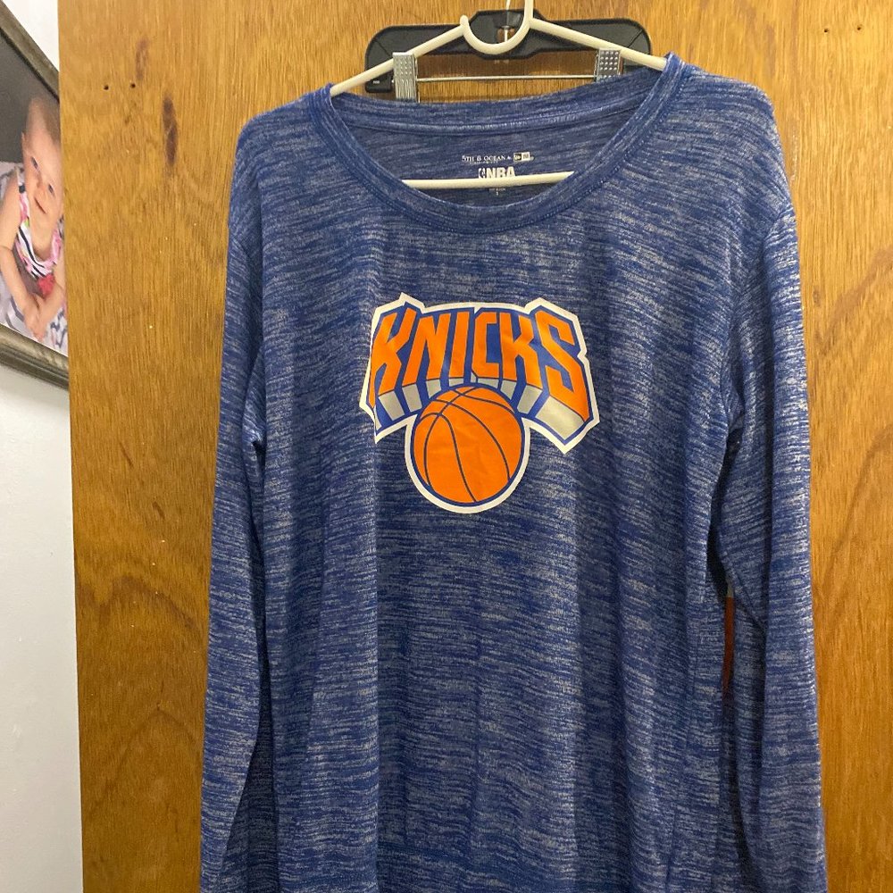 Men's size S Blue Knicks Shirt